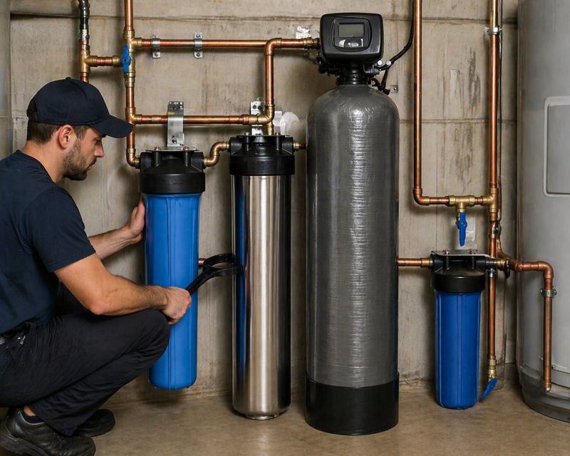 Water Filtration Installation in Indianapolis, IN